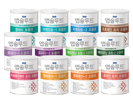 ▲  선천성 대사이상 환아를 위한 특수 유아식 / 사진 = 매일유업 공식 홈페이지