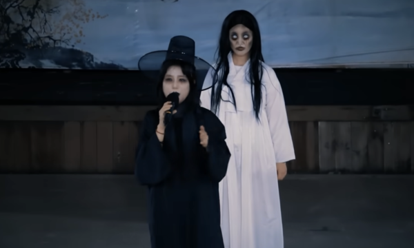 ▲ 가수 안예은의 '심야공포촌' 콜라보 기획 공연 / 사진 = DSPmedia 유튜브 캡쳐